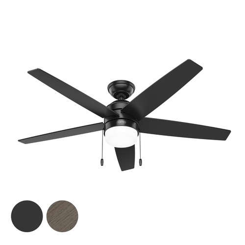 Hunter fan inch matte black - inch,