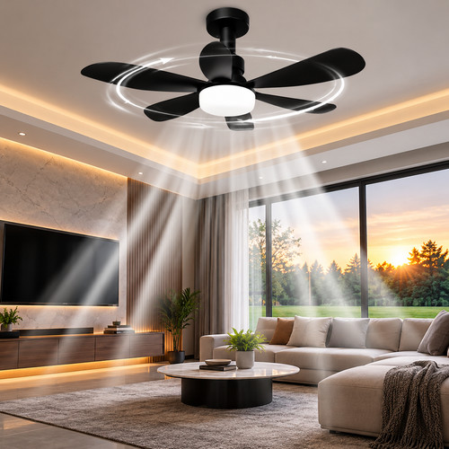 52cm ceiling fan with - 52cm,