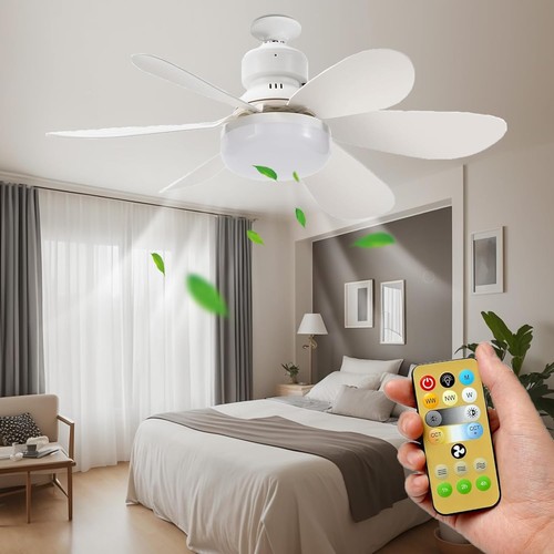 Socket ceiling fans with - fans,